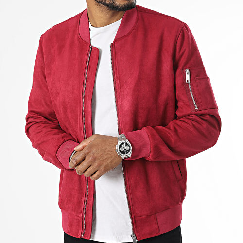 Veste Bomber Bordeaux
