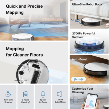 TP-Link Tapo Robotstofzuiger RV20
