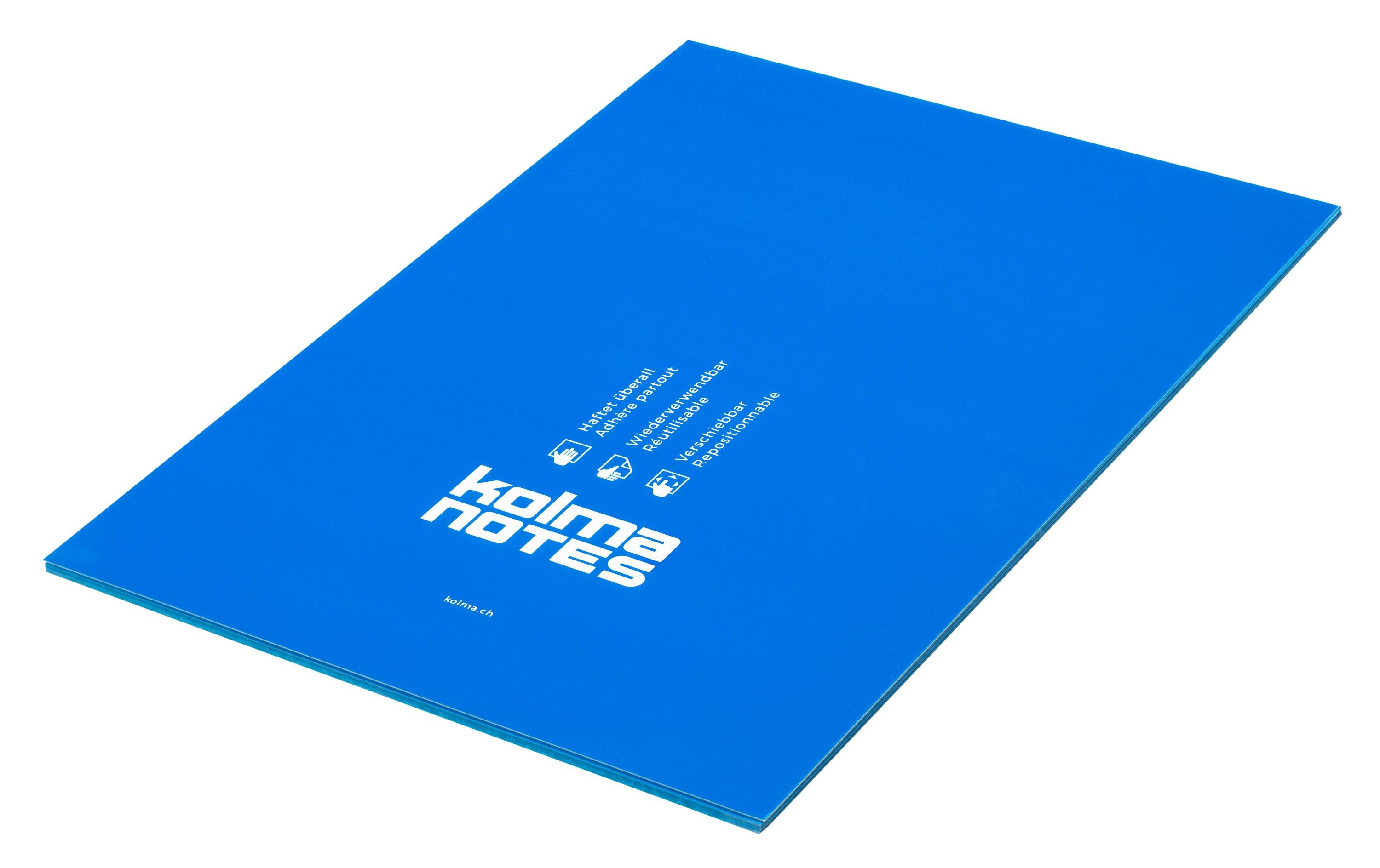 Notizzettel NOTES A4 Blau, 50 BlattMerkzettel