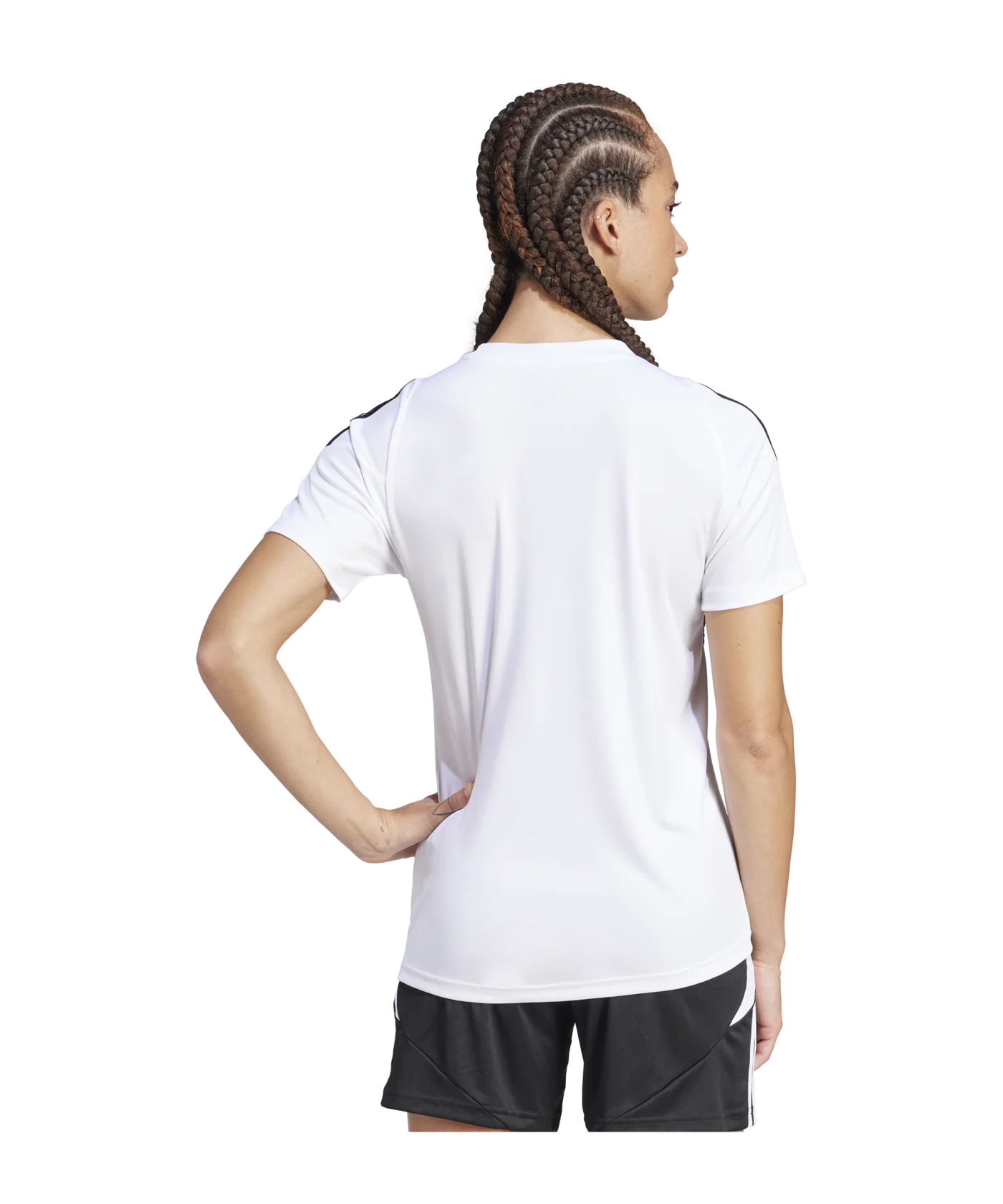 adidas Tiro 24 Trikot Damen Weiss Schwarz