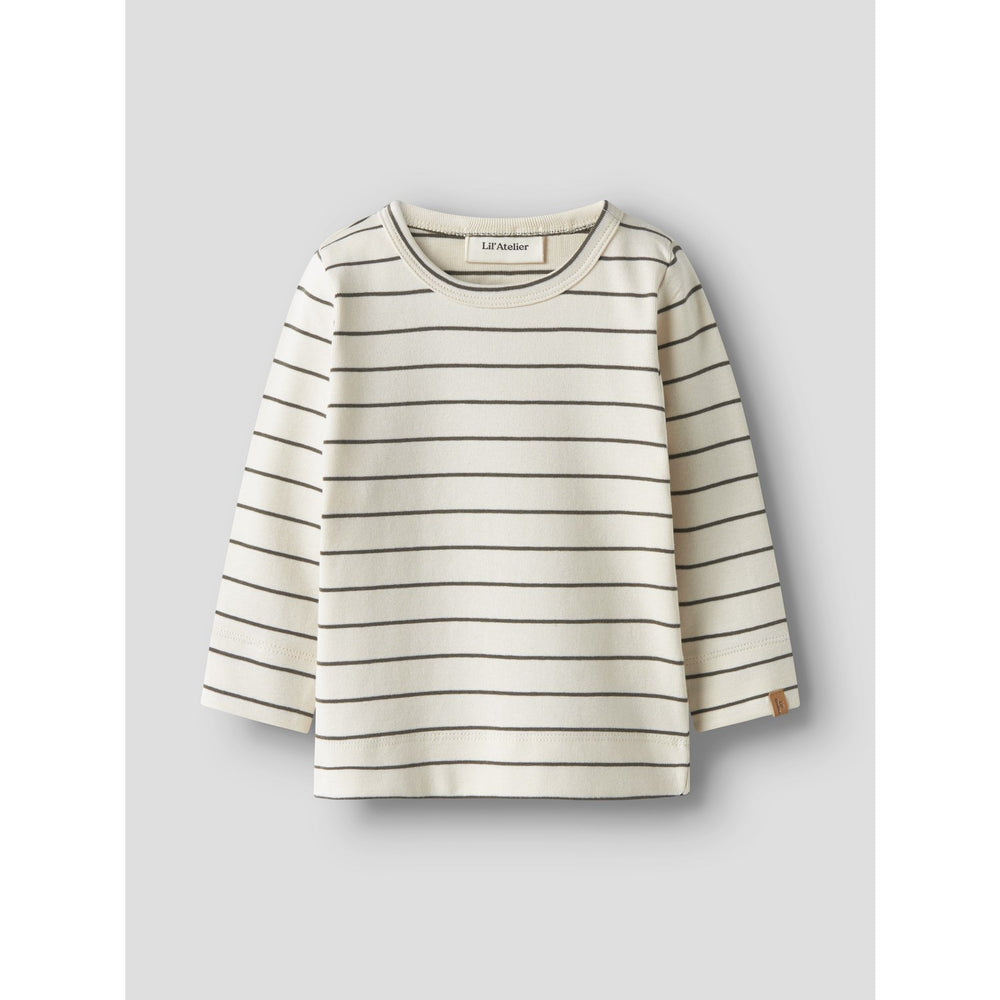Køb Lil'Atelier Turtledove Nbmgeo Lim Ls Slim Top Lil