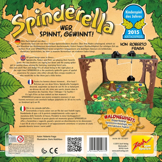 Spinderella - Kinderspiel des Jahres 2015