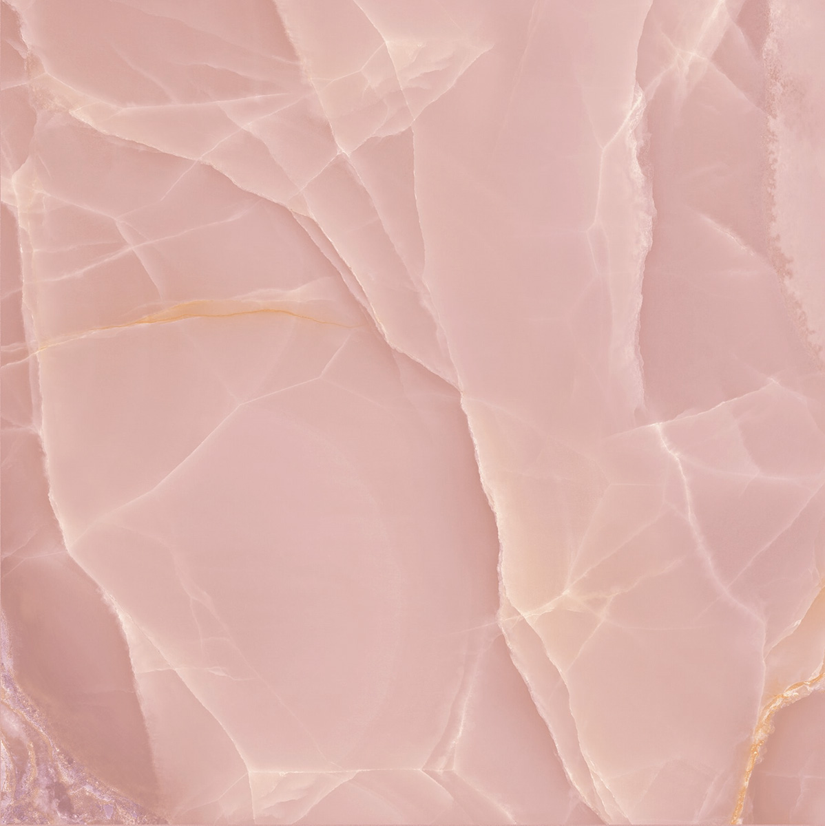 Tegelsample: Jabo Onyx Rose keramische vloertegel 120x120cm gerectificeerd