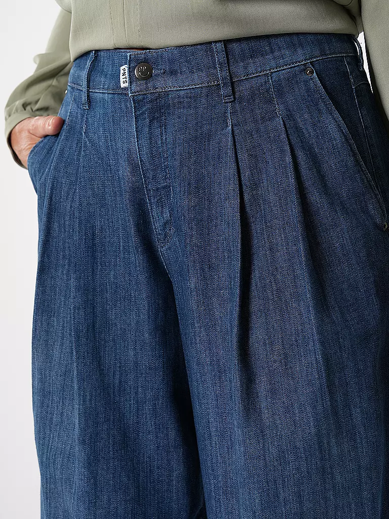 PNTS Jeans Wide Leg THE GENT blau