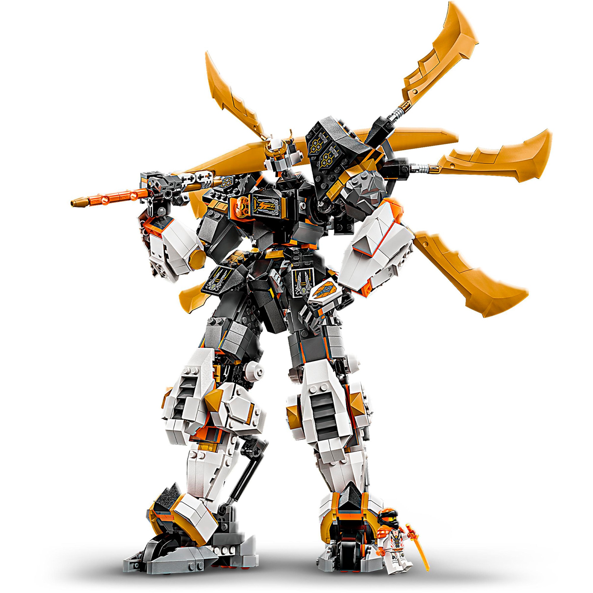 LEGO Konstruktionsspielzeug Ninjago Coles Titandrachen-Mech
