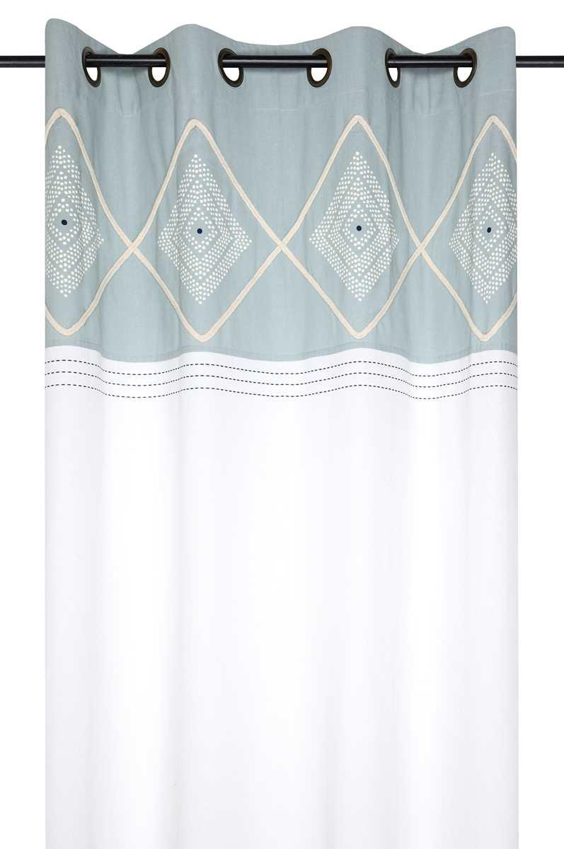 SULLY RIDEAU 140X260CM CELADON
