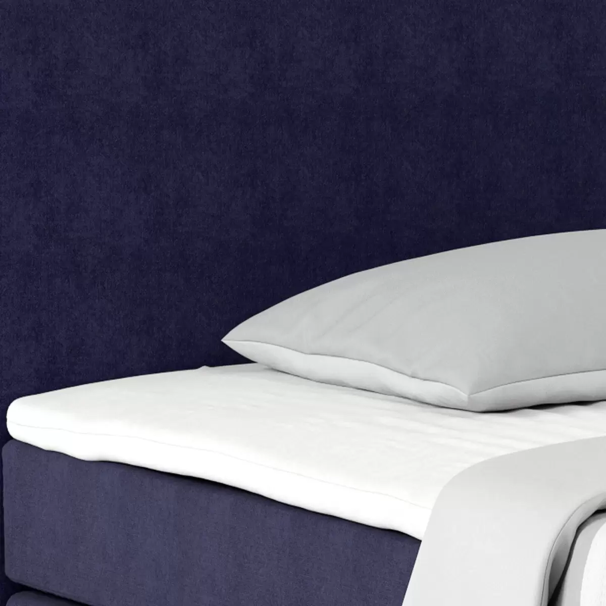 Boxspringbett Nero 140 x 200 dunkelblau