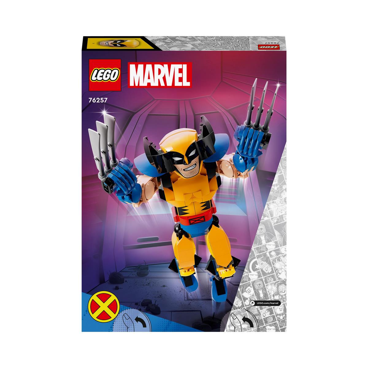 Figurine de Wolverine Lego Marvel 76257