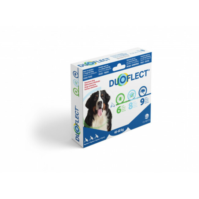Duoflect Chien pipettes anti puces et anti tiques