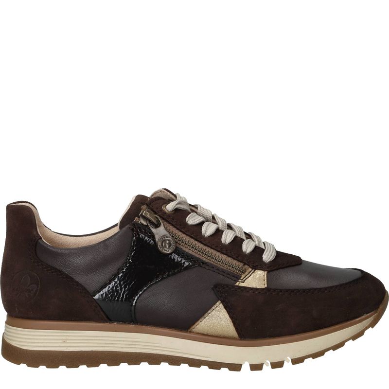 Rieker Sneakers Bruin Dames