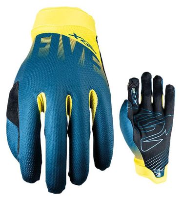 Paire de Gants Longs Five XR-Lite Bold Bleu / Jaune