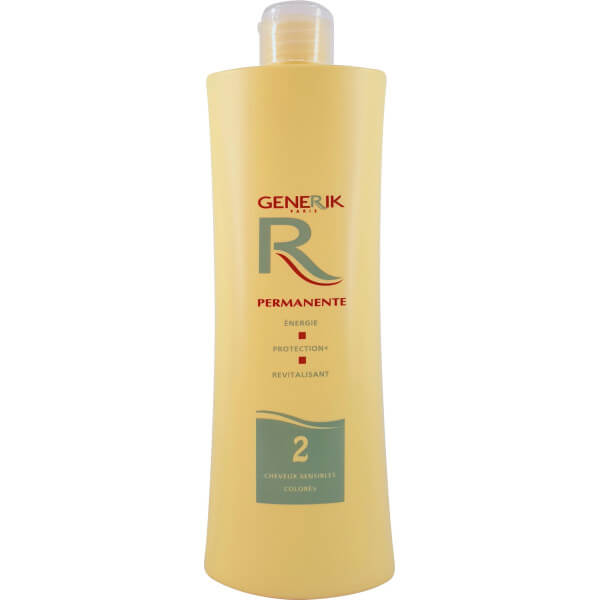 Permanente n°2 cheveux colorés sensibilisés GENERIK 500ML