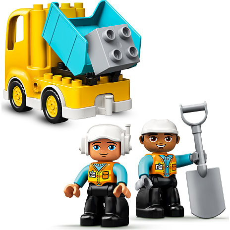 LEGO DUPLO Town Lastbil og gravemaskine på larvefødder 10931