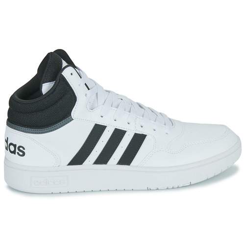 Adidas Sportswear - HOOPS 3.0 MID - Blanc / Noir