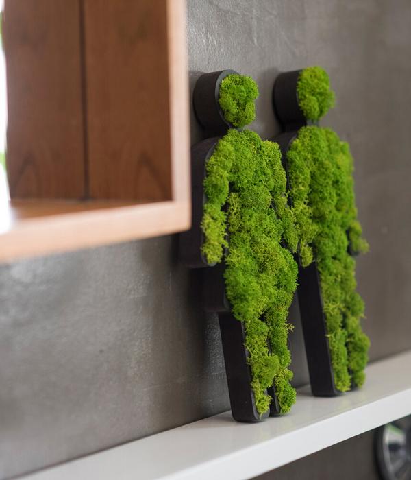 styleGREEN Toiletten-Set aus Islandmoos, ca.