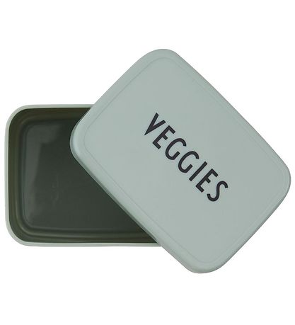 Design Letters Snack Boks - Veggies -  Grøn