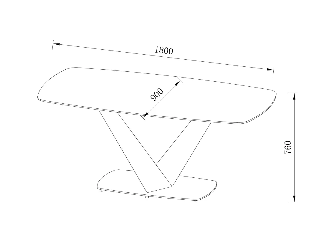Table à manger 6 personnes en céramique, verre trempé et métal doré - Effet marbre blanc - PORELIMA de Maison Céphy