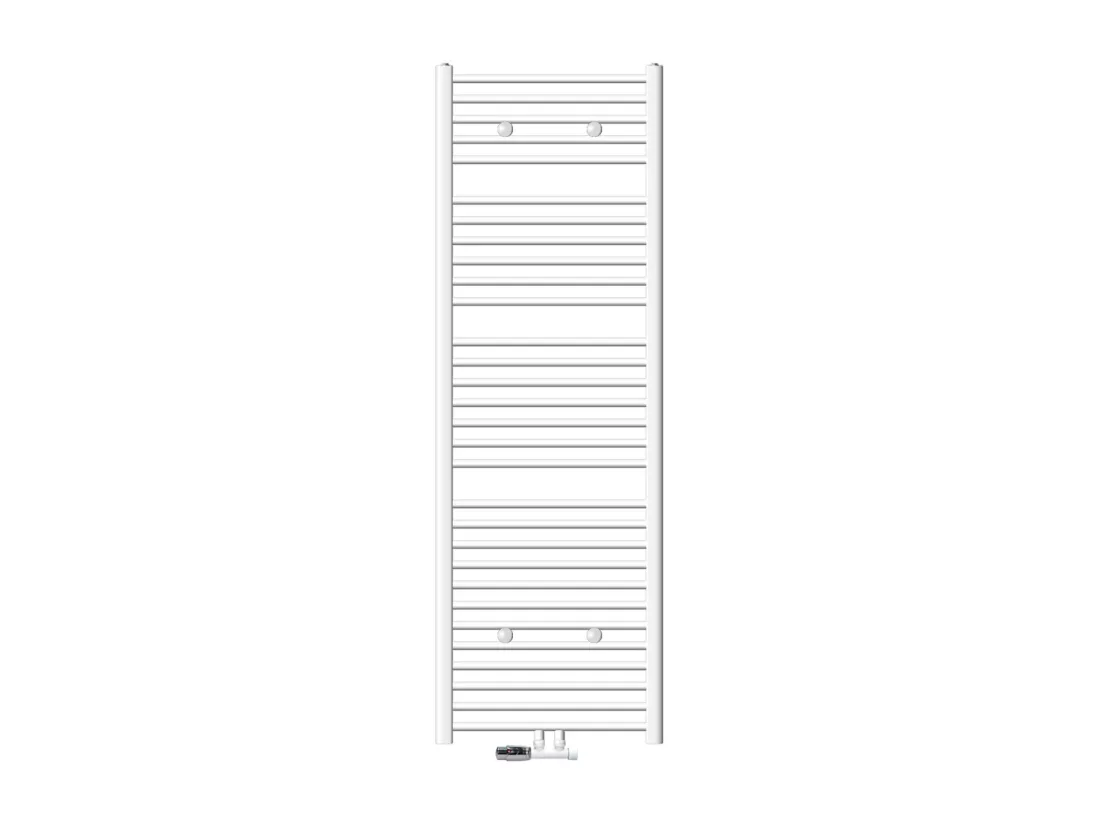 Radiateur Design Sahara Non Electrique, 600 x 1800 mm, Blanc, Connexion Central