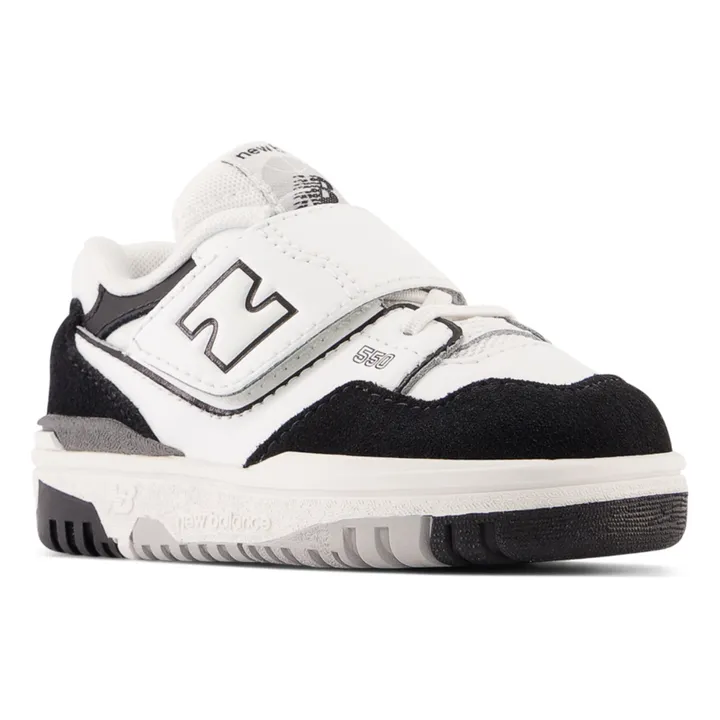 New Balance Baskets Lacets et Scratchs 550 Classic | Noir