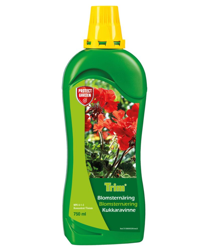 BLOMSTERNÆRING TRIM BLÅ 750ML