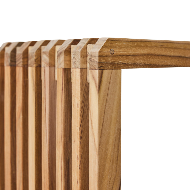 HKliving Slatted bankje eetbank 180 teak
