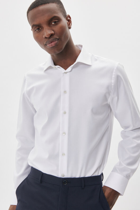 Matinique Marc Lux Oxford Hvid