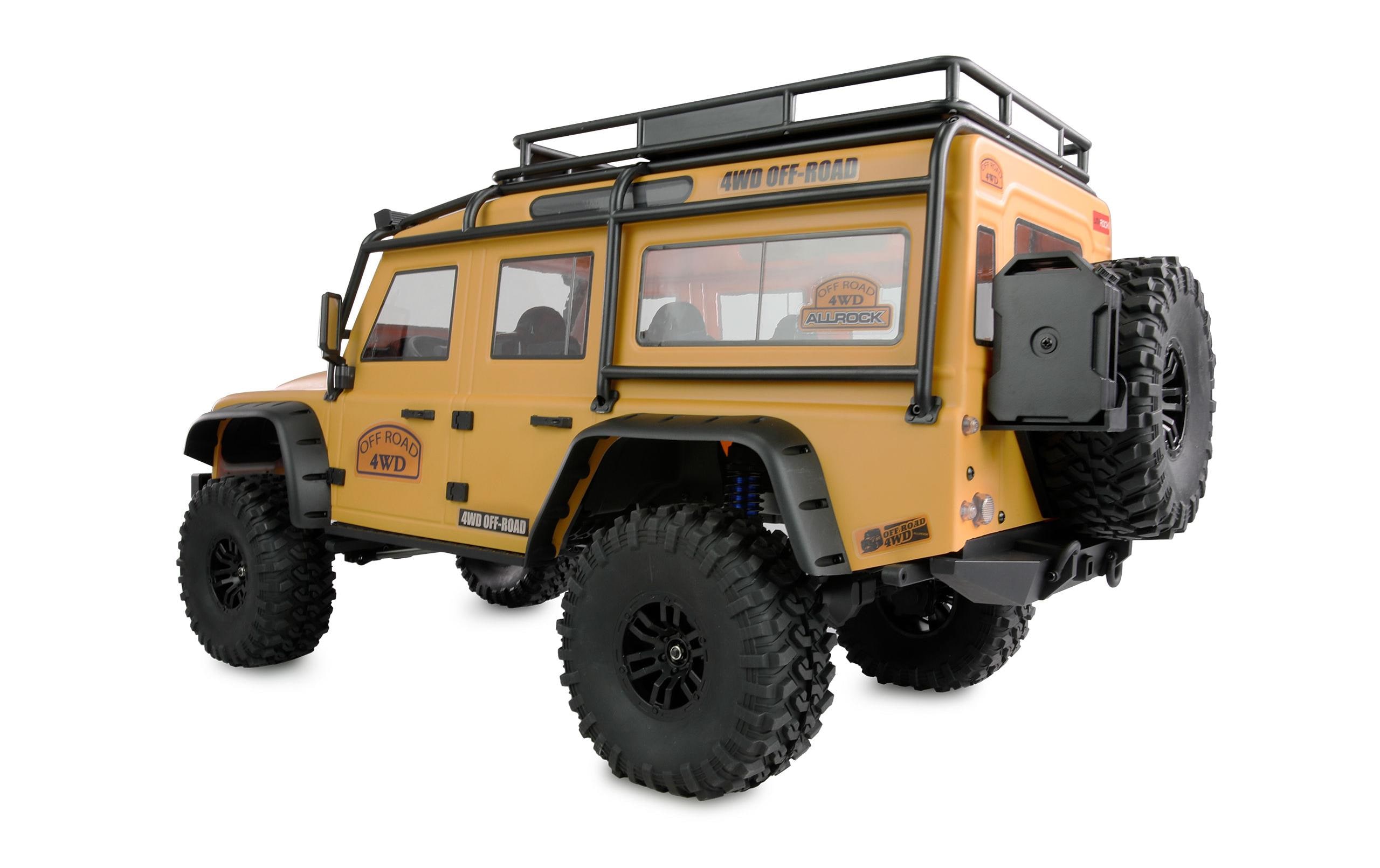 Scale Crawler ALLRock H8, Gelb ARTR, 1:8<br>High-Class-Crawler im Massstab 1:8