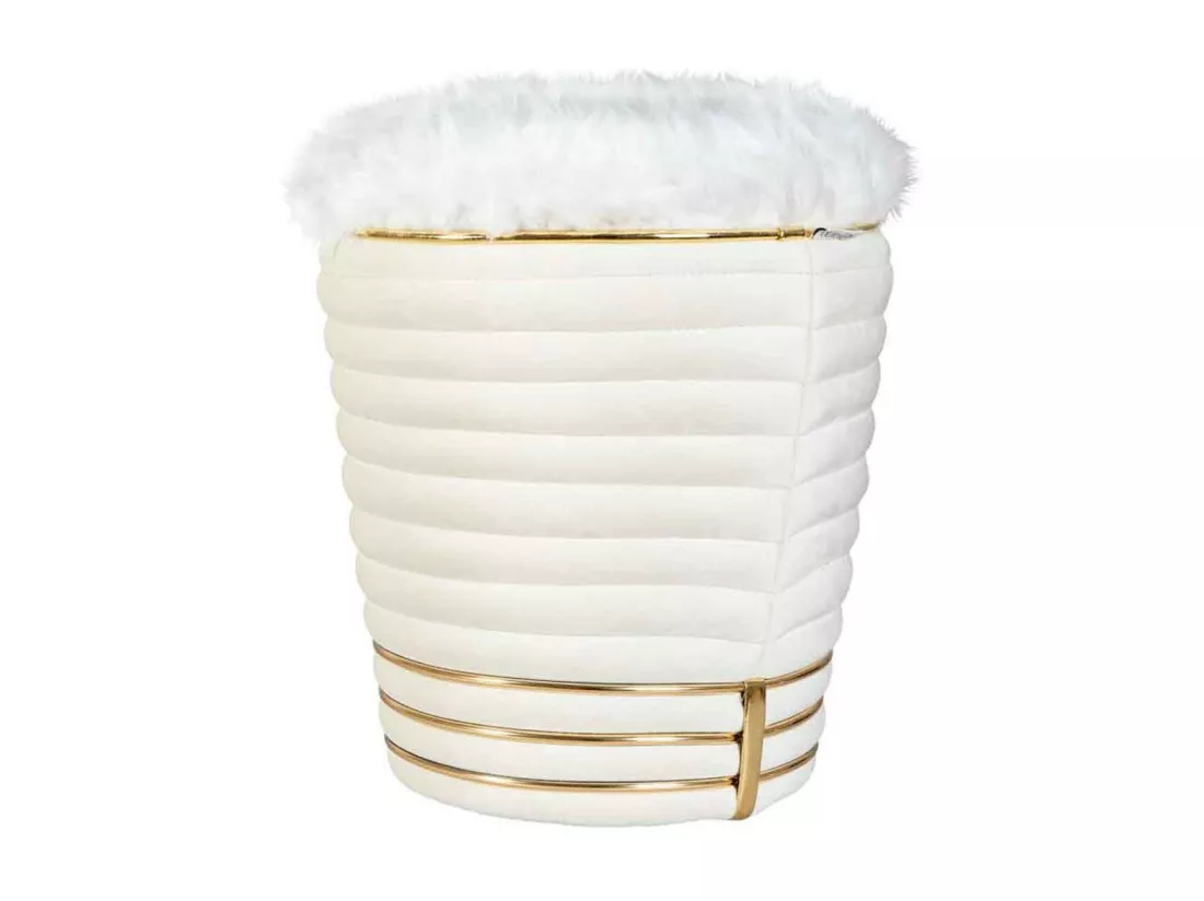 Tabouret Design en Tissu 