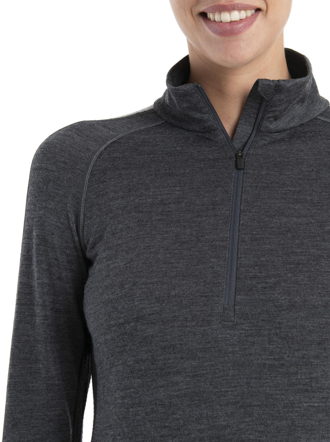 Icebreaker ZoneKnit 200 LS Half Zip W's