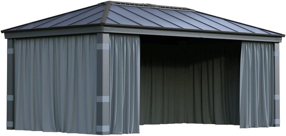Palram Canopia Dallas 6100 Gartenpavillon-Vorhang-Set