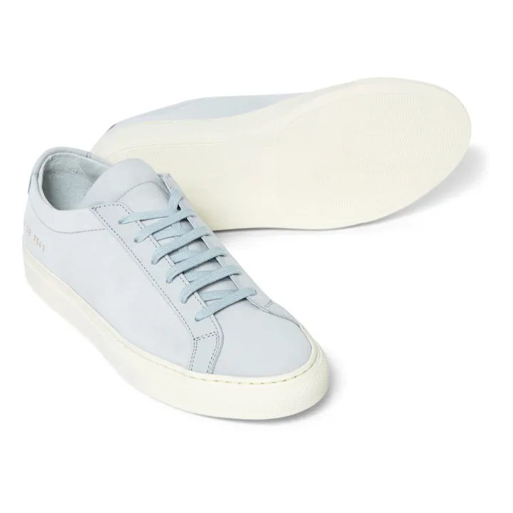 Common Projects Baskets Achilles Low Nubuck - Collection Femme | Gris