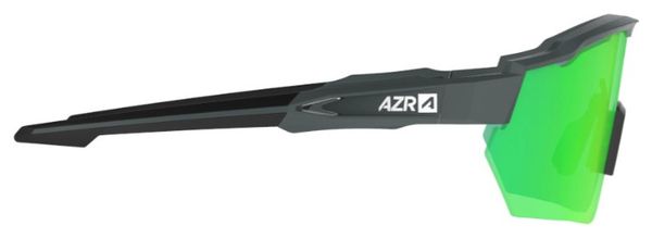 Coffret Lunettes AZR Race RX Carbone Mat / Écran hydrophobe Vert   Incolore