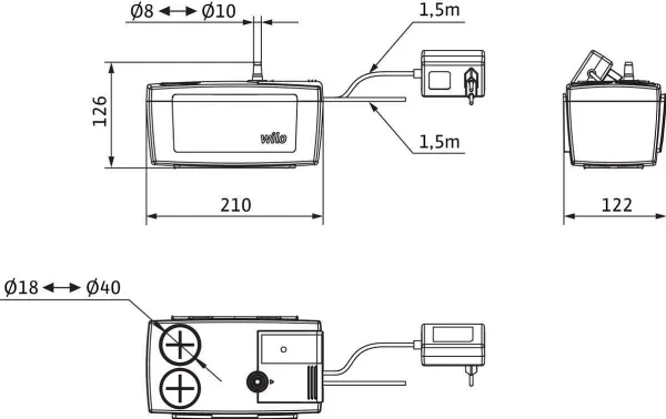 Wilo KONDENSATPUMPE WILO-PLAVIS 013-C-2G
