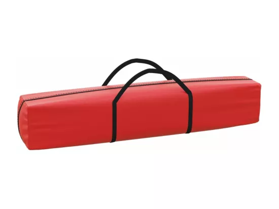 Tente de réception pliable avec parois Rouge 2x2 m