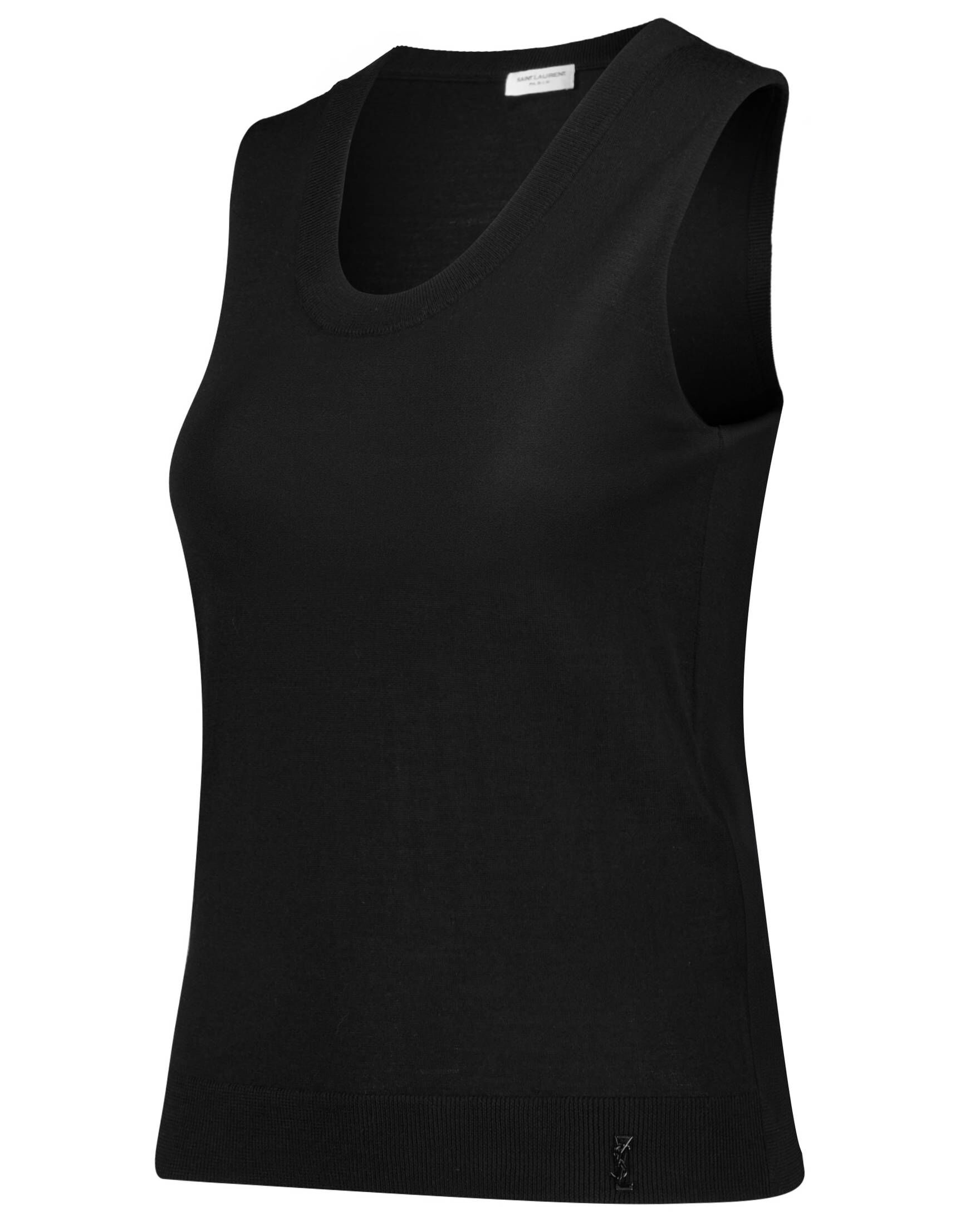Saint Laurent| Damen Stricktop aus Schurwolle