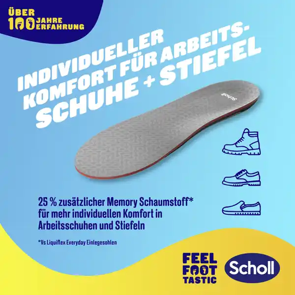 LiquiFlex Extra Stark Komforteinlegesohle Größe 41- 46,5