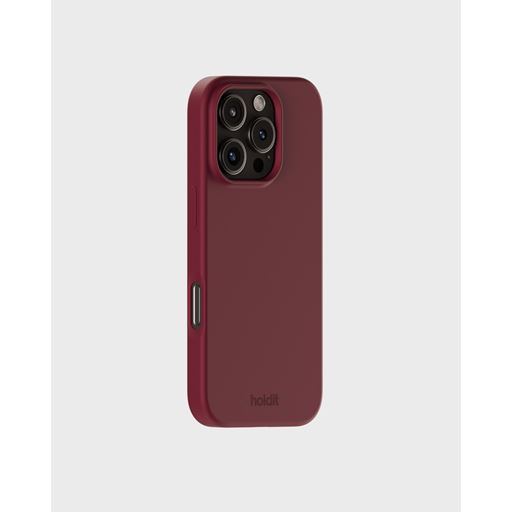 holdit Iphone 16 ProMax Silikone Cover, Red Velvet