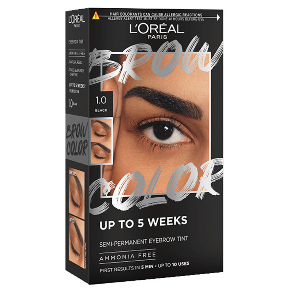 L'Oréal Brow Color Wenkbrauwverf 1.0 Black30 ml