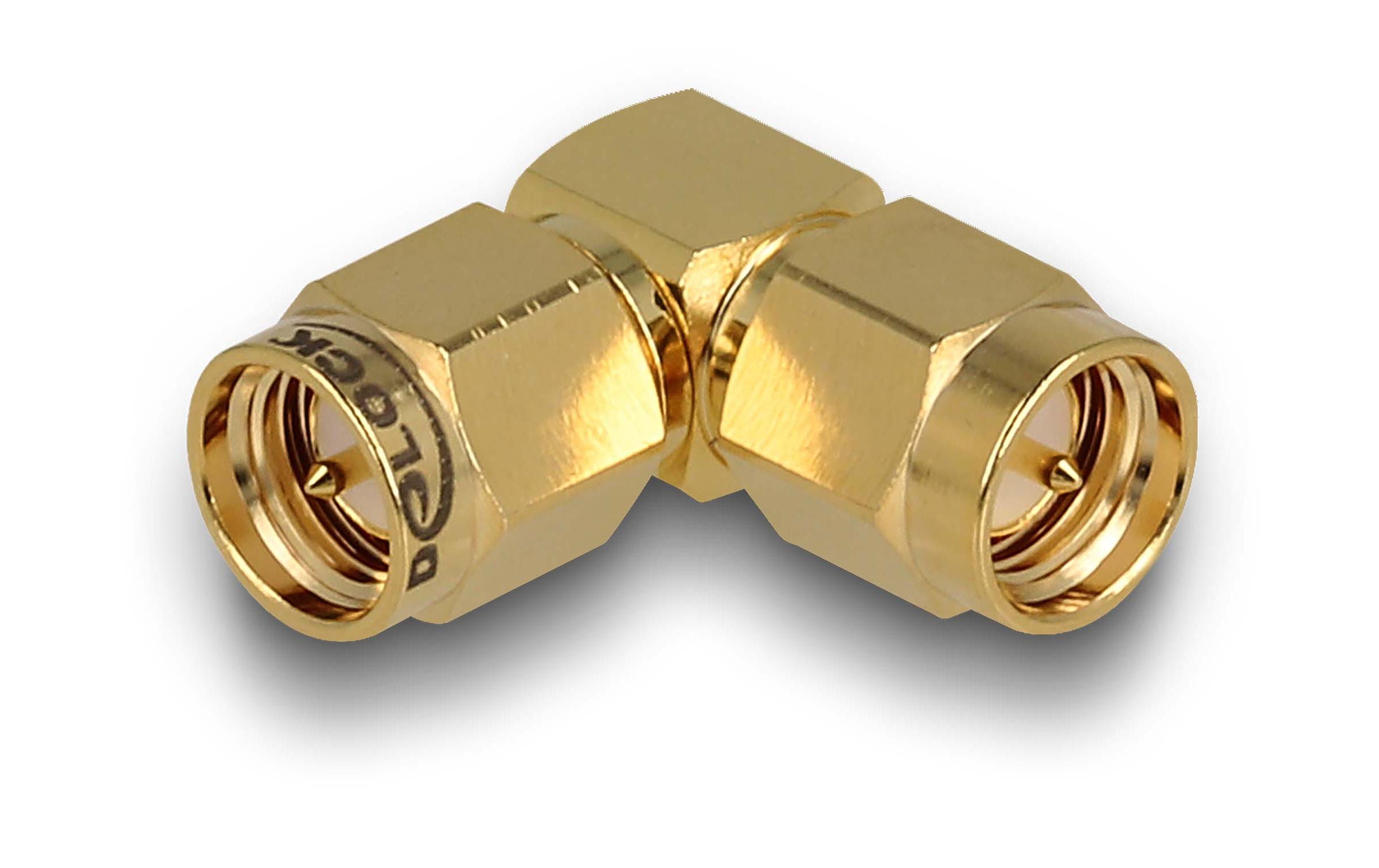 Antennenadapter 90°, SMA Stecker (m) - SMA Stecker (m)Delock Adapter SMA Stecker zu SMA Stecker 90°