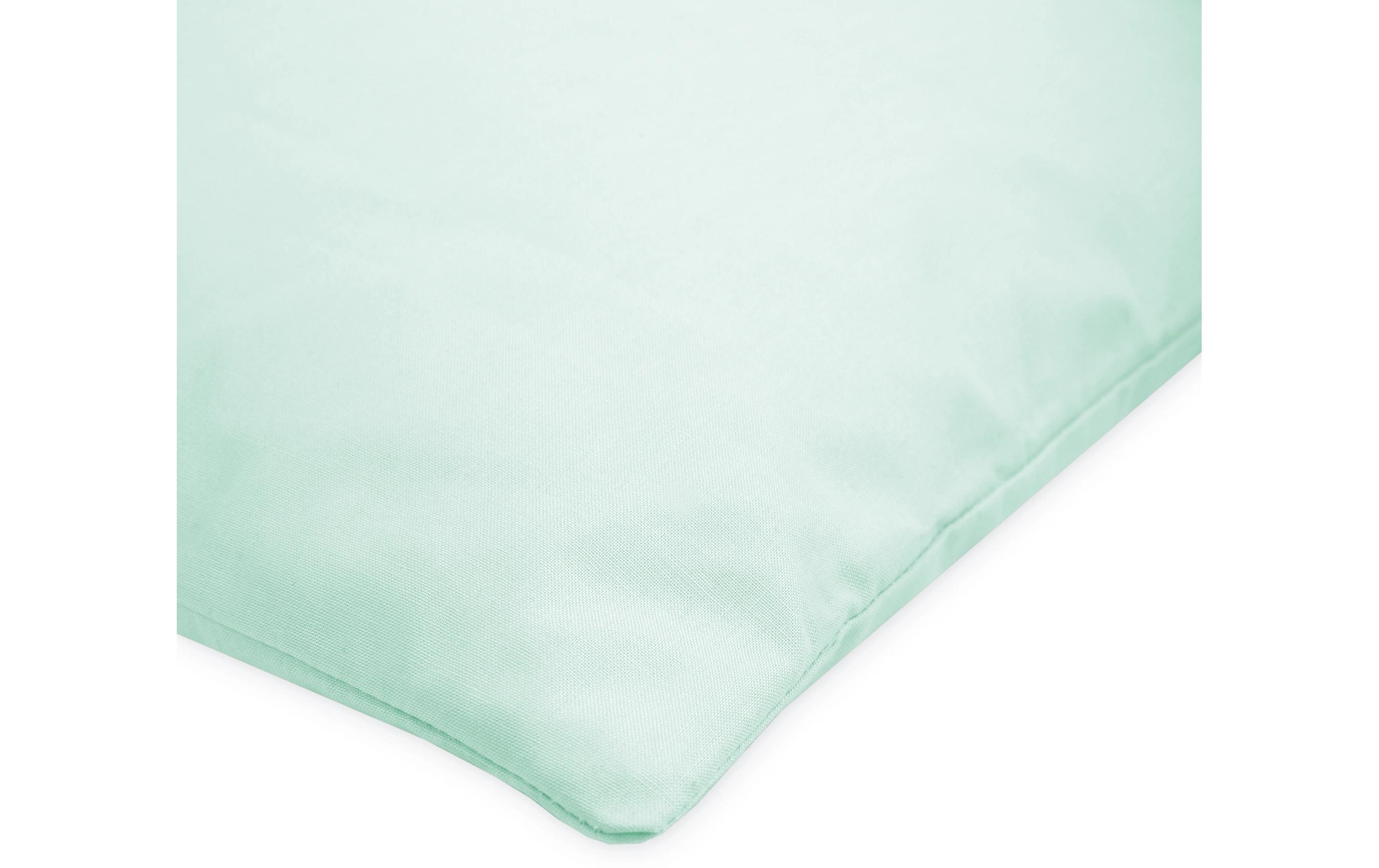 Kinder Kopfkissenbezug Aqua Mint 40 x 60 cmStrapazierfähiger Kissen-Bezug