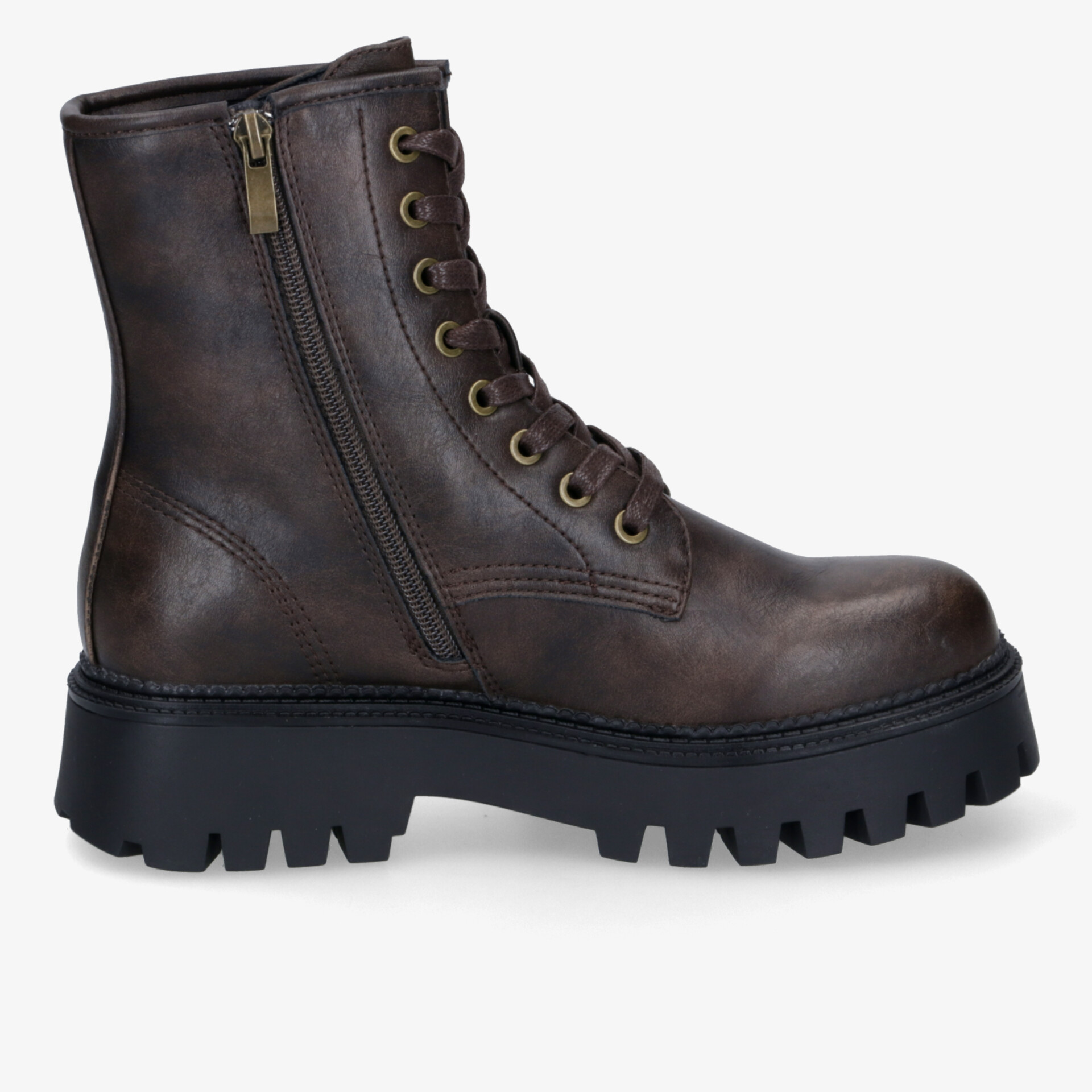 street shoes Damen Schnürstiefeletten braun