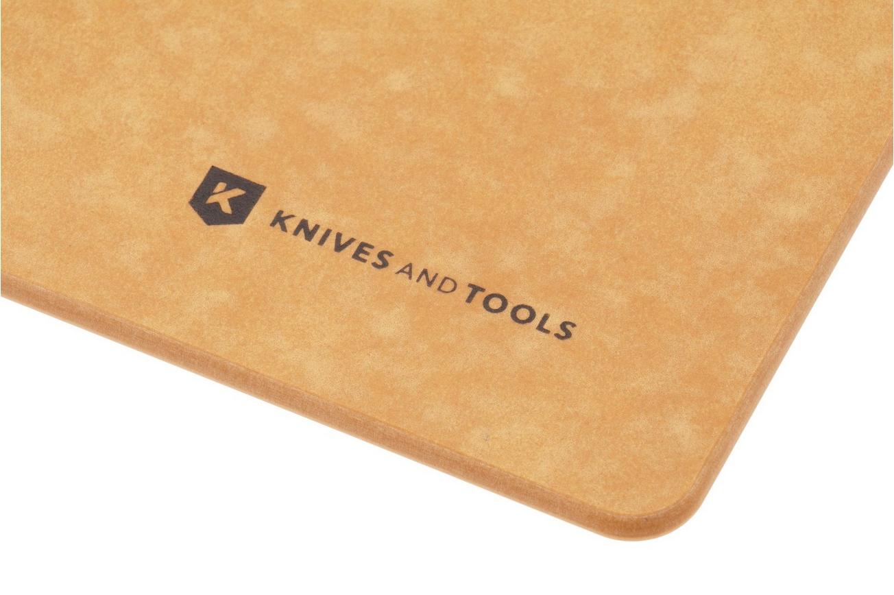 Knivesandtools Wood Fiber, Natural, serveerplank, 33 x 17,8 cm