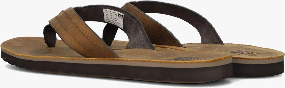 REEF bruine reef teenslippers reef voyage le