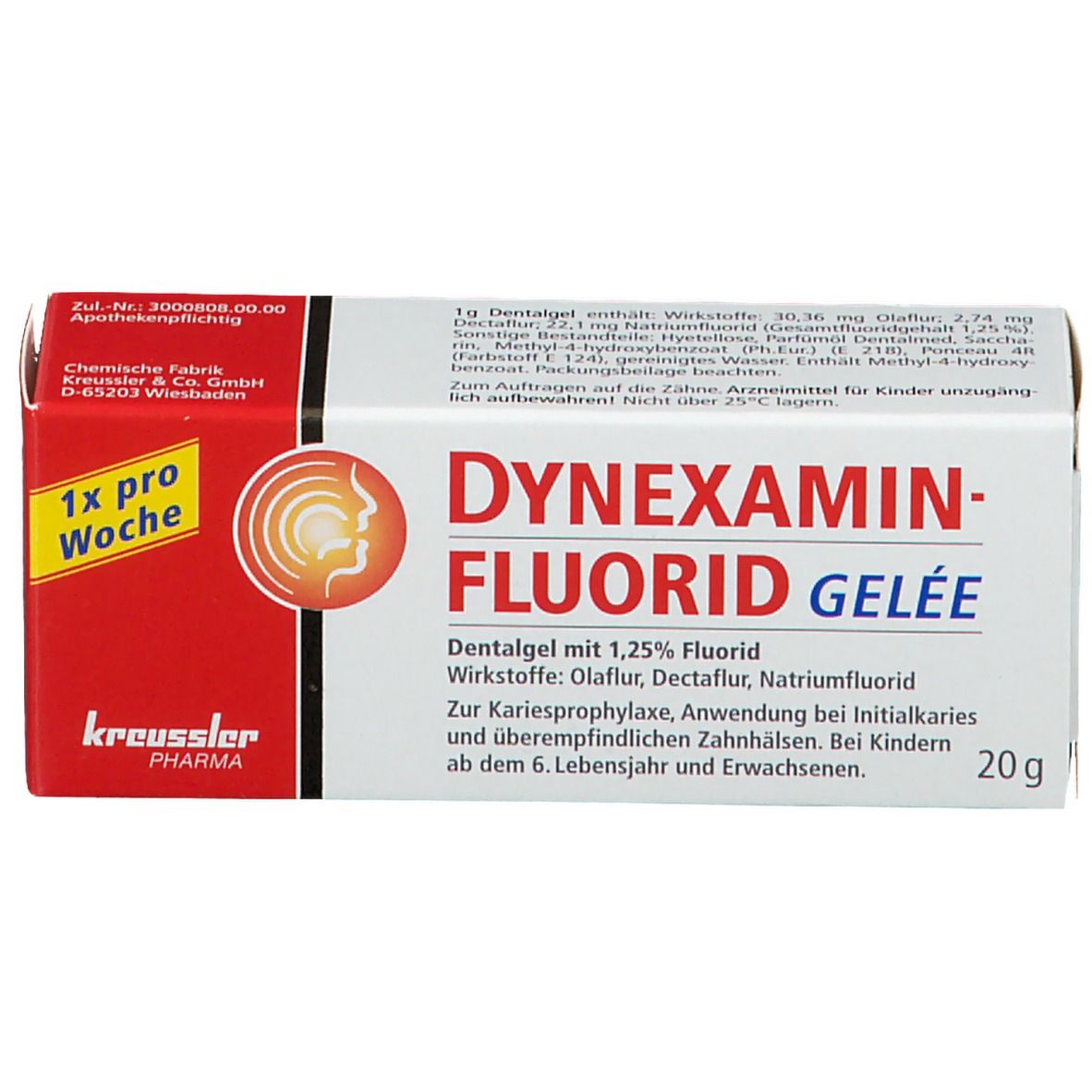 Dynexaminfluorid Gelee Dentalgel