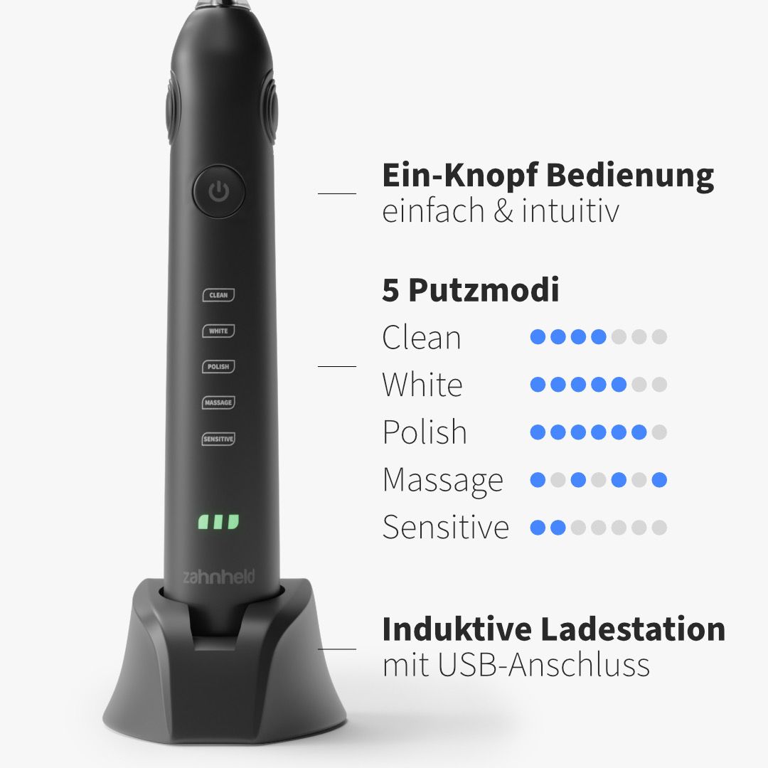 Zahnheld Schallzahnbürste + Munddusche