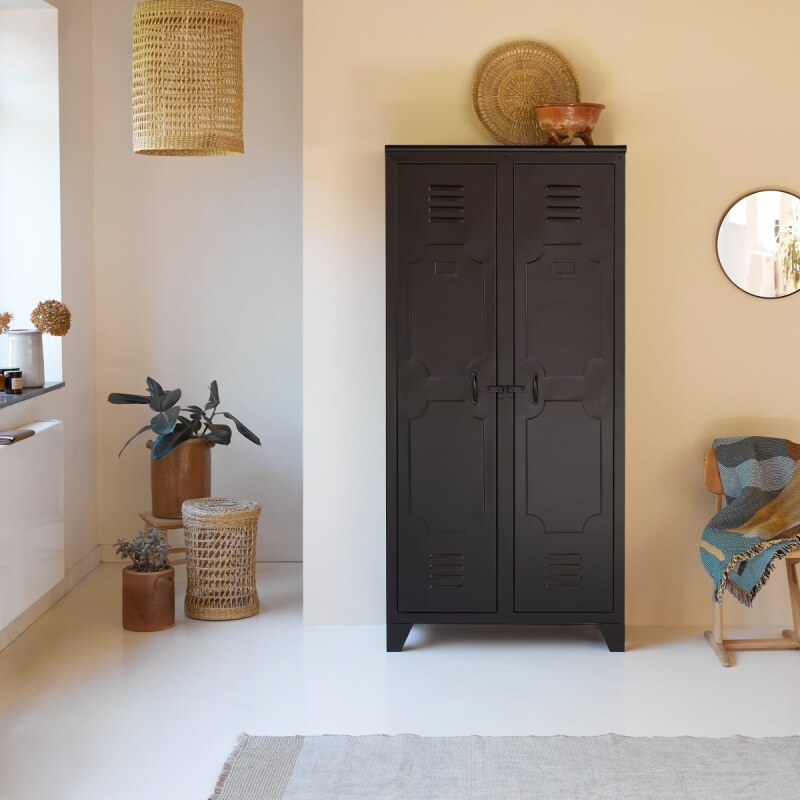 Armoire de rangement en métal Industriel