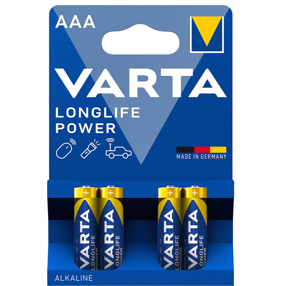 Varta Longlife Power AAA batteri (4-pakk)