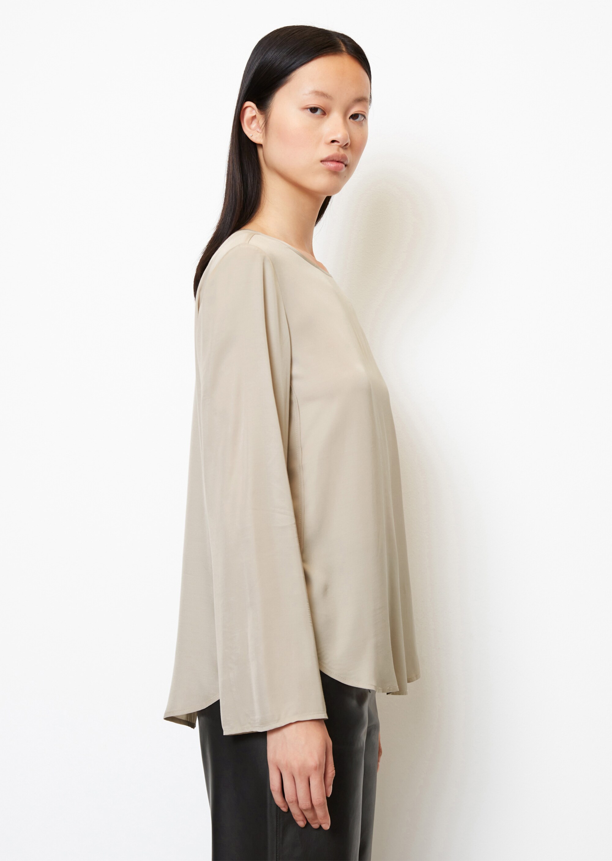 Shirt-Bluse regularaus LENZING™ ECOVERO™