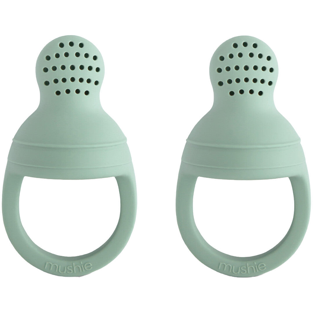 Mushie fruitspeen cambridge blue - 2st