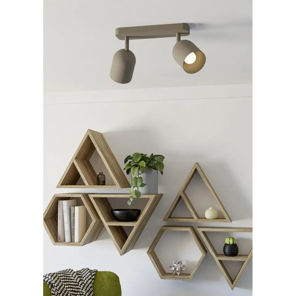 EGLO Tilston Spot - E14 - 28 cm - Zandkleur - Kantelbaar